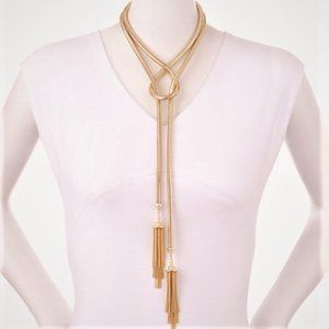 Kendra Scott McKayla Necklace in Rose Gold NEW